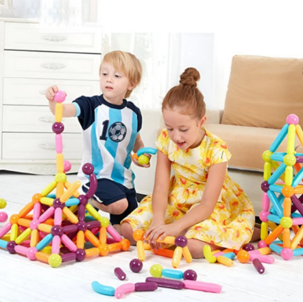 Clamec|Gioco educativo magnetico 64 pz